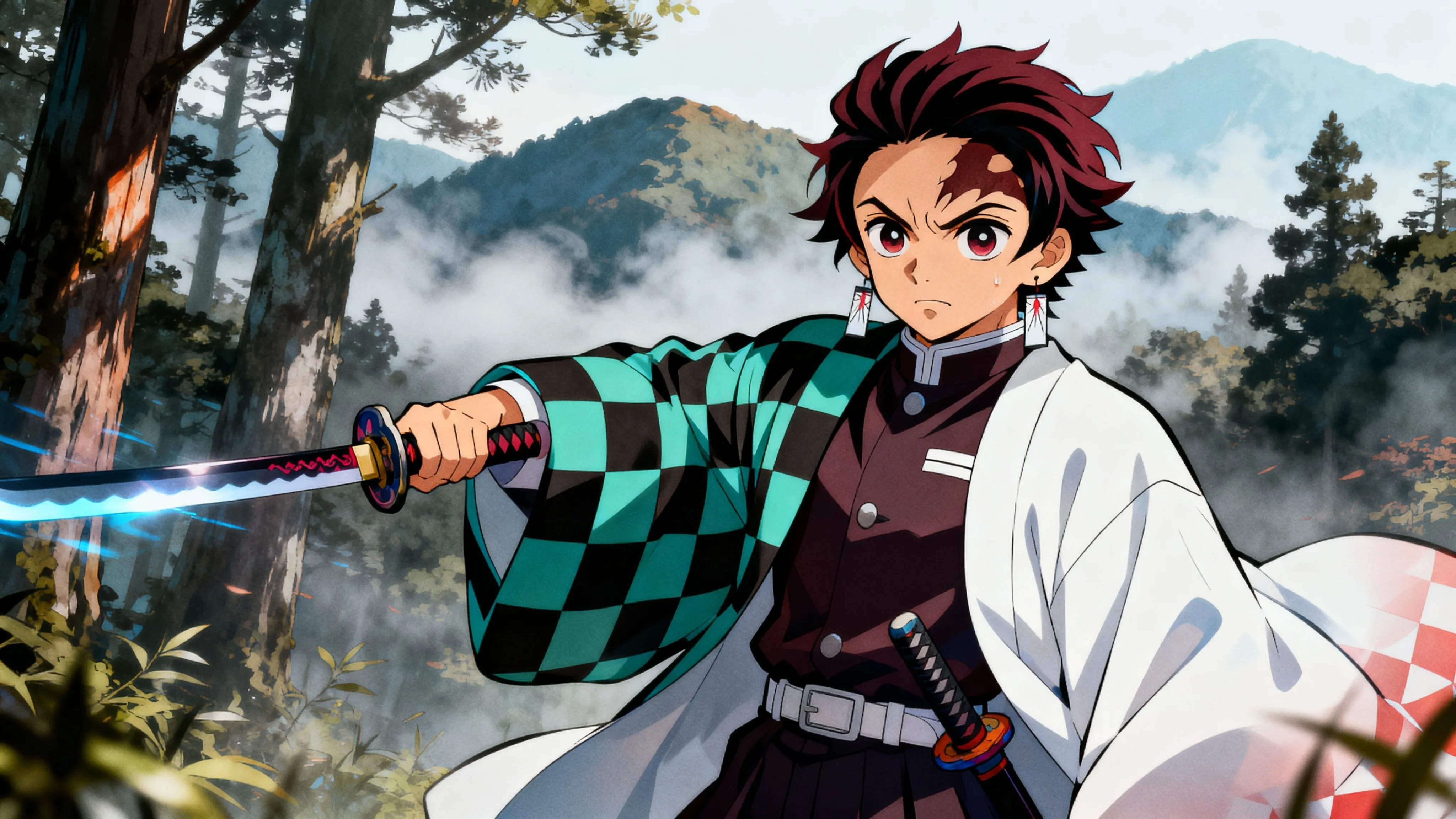 애니메 사이트 최신주소 찾는 예시 귀멸의 칼날 탄지로 이미지