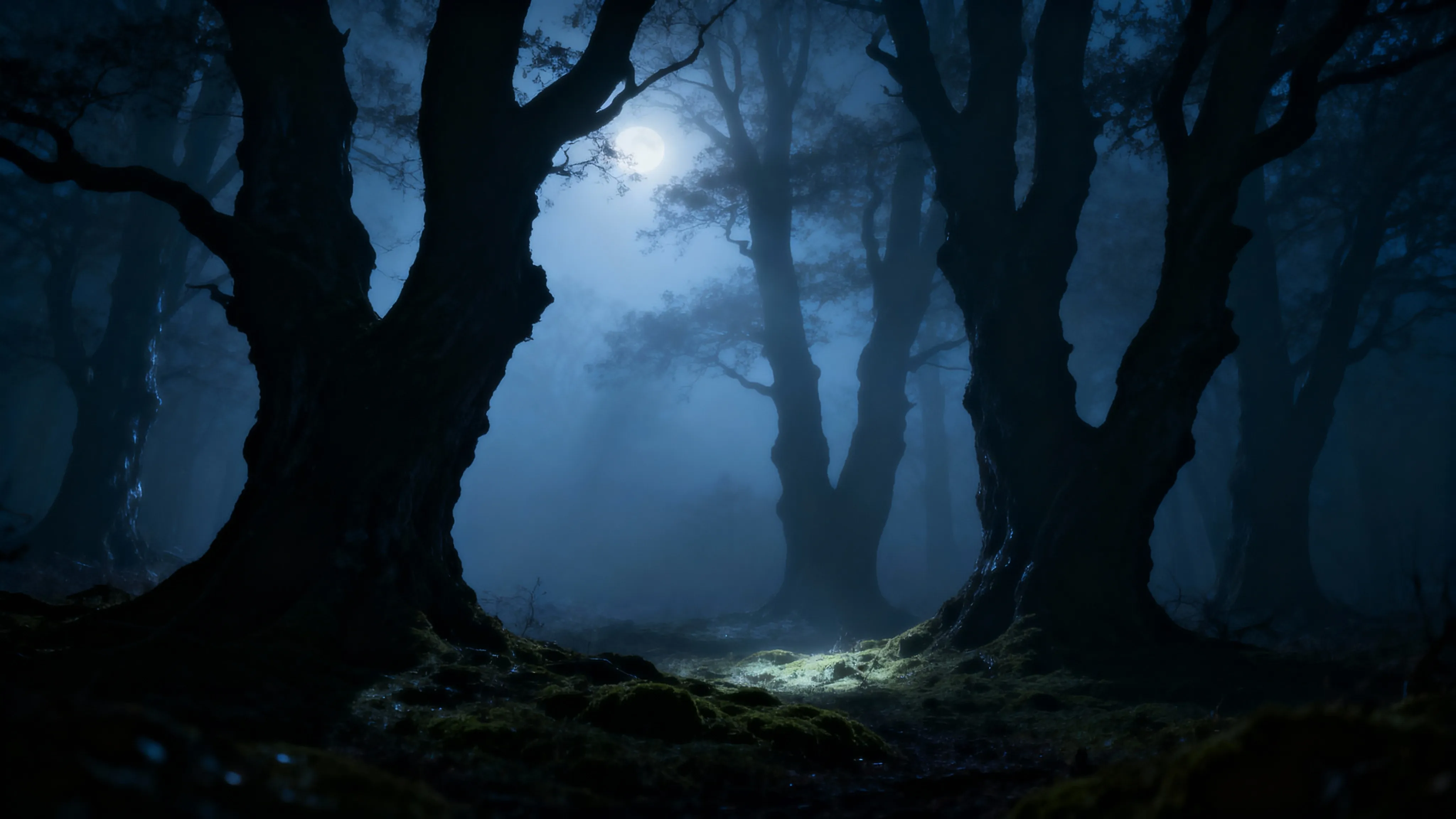 넷플릭스 공포영화 숲속의 으스스한 분위기